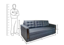 Load image into Gallery viewer, Zak Comfort Sofa-cum-bed
