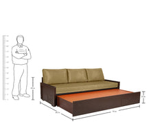 Load image into Gallery viewer, TRY- 4 Side Square NM-103 Sofa-Cum-Bed
