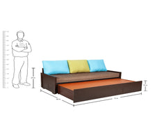 Load image into Gallery viewer, TRY- 4 Side Square NM-105 Sofa-Cum-Bed
