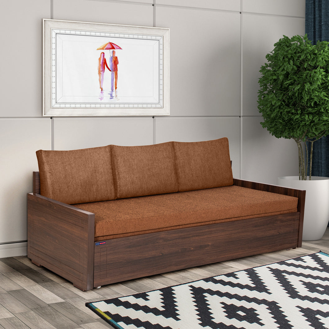 E.SERIES-4 Square R Sofa-cum-bed with Triangle Pillows