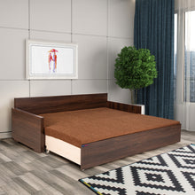 Load image into Gallery viewer, E.SERIES-4 Square R Sofa-cum-bed with Triangle Pillows
