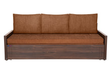 Load image into Gallery viewer, E.SERIES-4 Square R Sofa-cum-bed with Triangle Pillows
