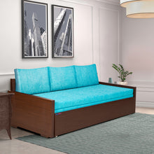 Load image into Gallery viewer, E- 717  R Sofa-cum-bed with Fiber Pillows
