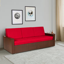 Load image into Gallery viewer, E- CARMEL  R Sofa-cum-bed with Triangle Pillows
