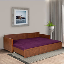Load image into Gallery viewer, E-CHECKER R Sofa-cum-bed with Triangle Pillows
