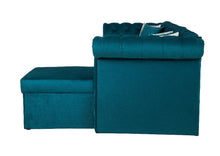Load image into Gallery viewer, Chester Feel L-shape Sofa Olive Green
