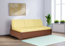 Load image into Gallery viewer, V-  DELBA R Sofa-cum-bed with Triangle Pillows
