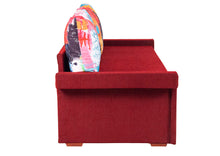 Load image into Gallery viewer, New Yark Maroon Fully-uphostery-sofa-cum-bed
