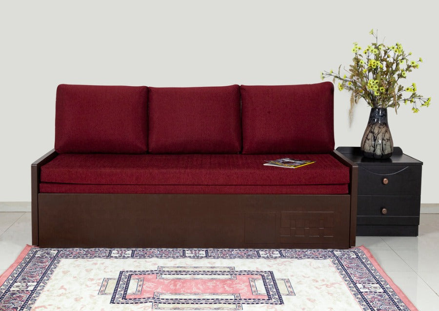 TRY- 4 Side Square NM-114 Sofa-Cum-Bed